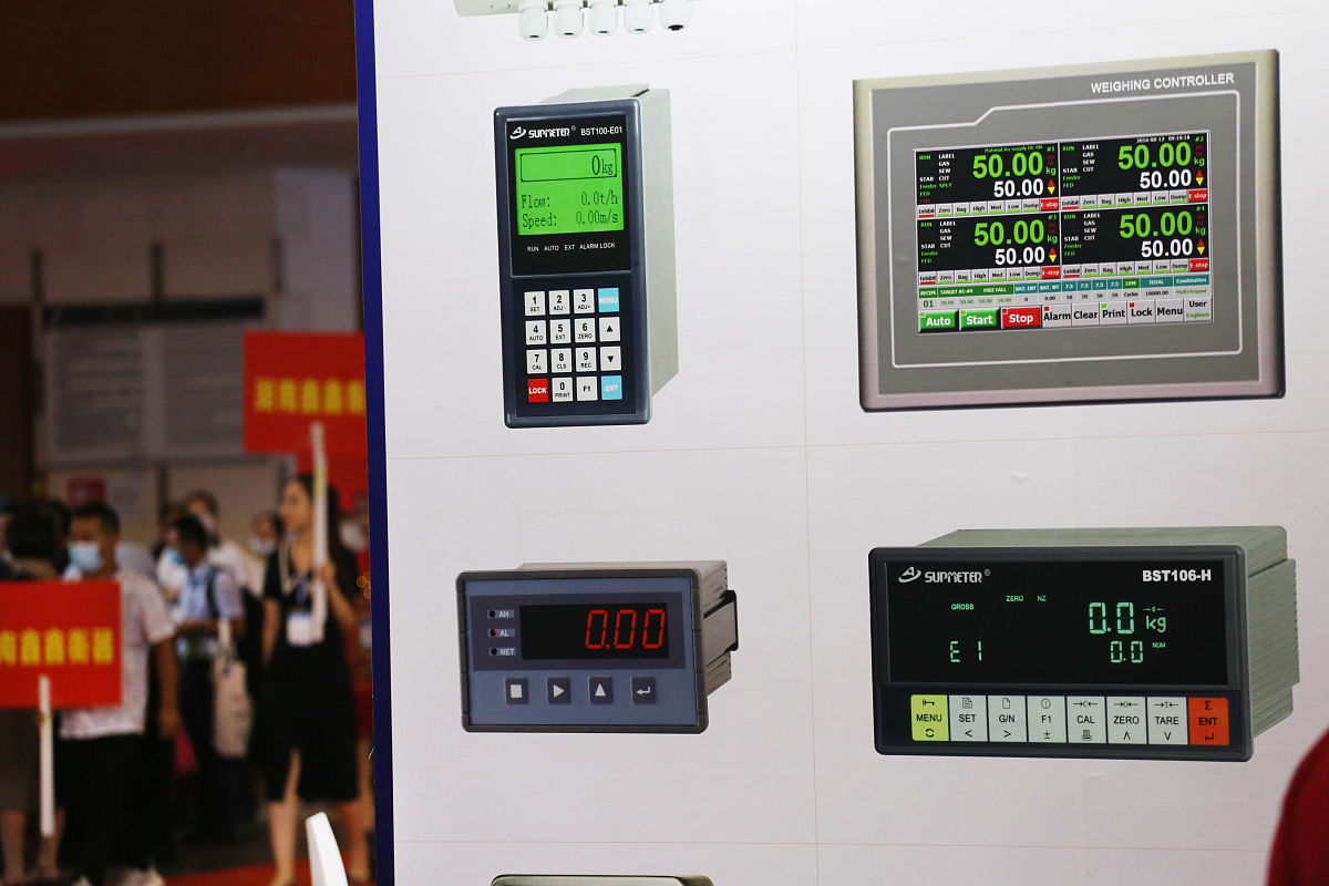 台秤上面没有输入键