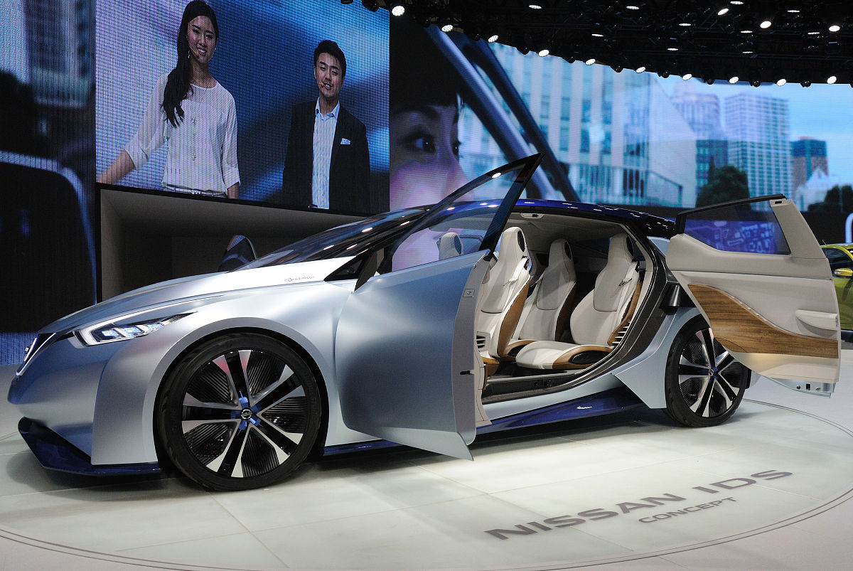    2016年4月29日,北京,2016北京车展,新亮相的日产nissan ids concep