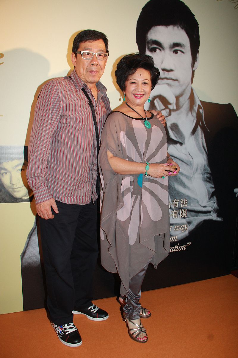 2012年6月13日,香港,电影《李小龙风采一生》的首映礼.胡枫 薛家燕+++