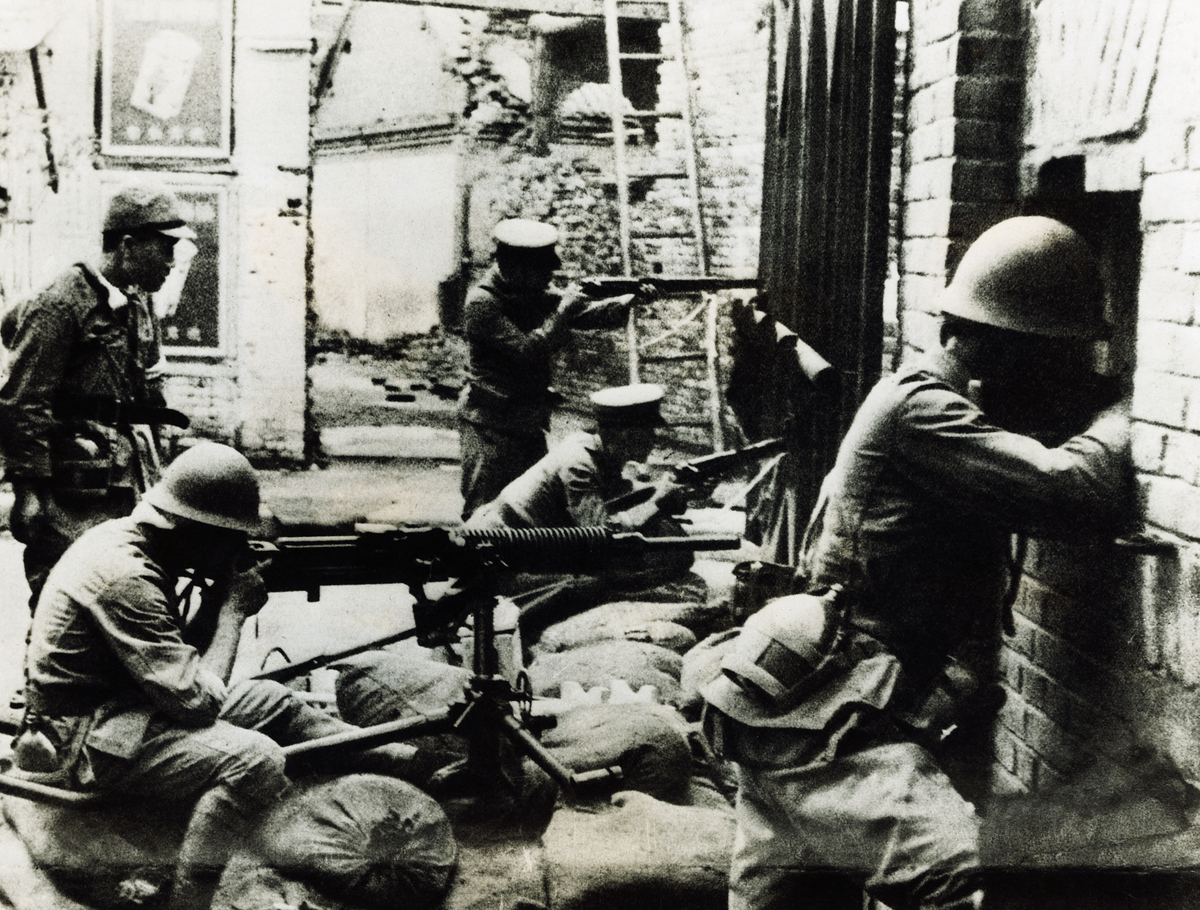 抗日英雄板栗：百团大战中的机枪手