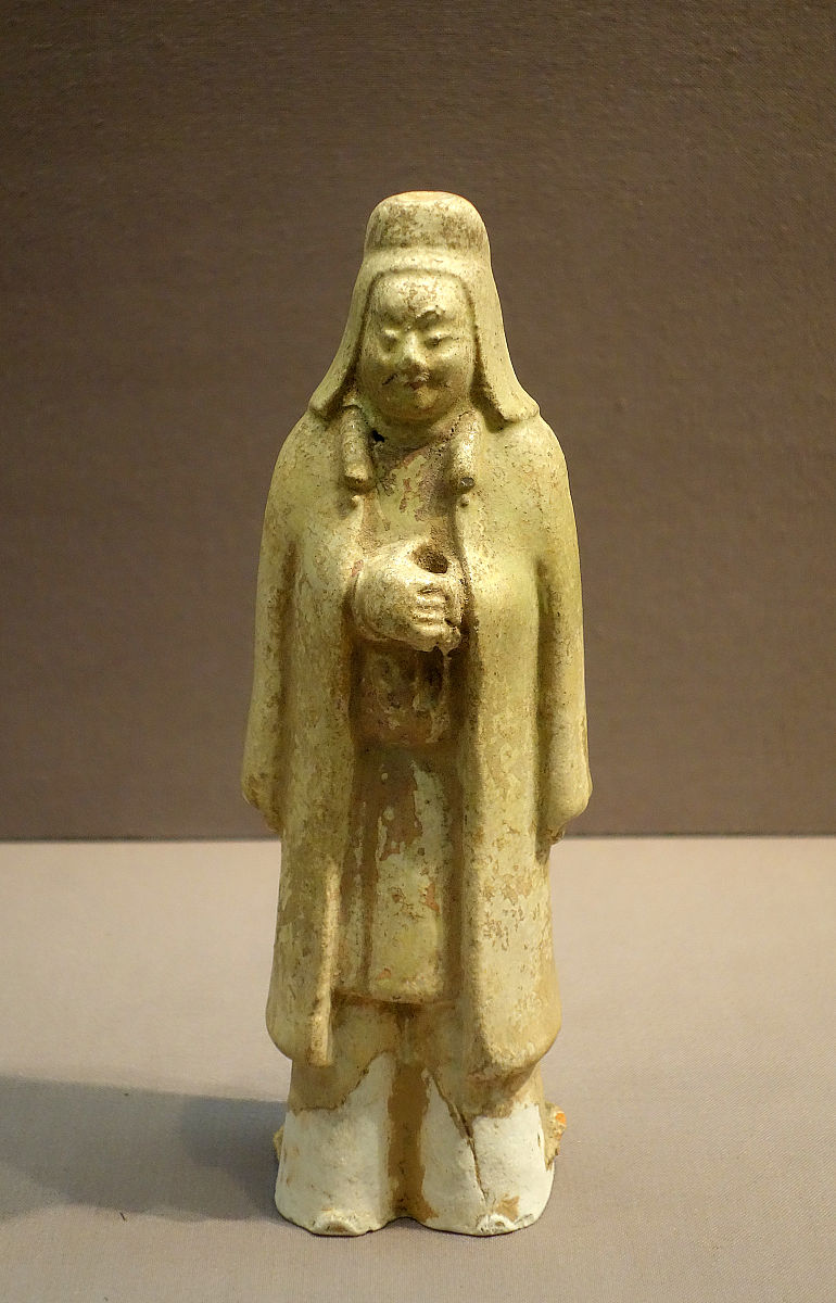 2019年05月30日 青釉陶俑,隋唐,南京市博物馆(朝天宫)古代文物.