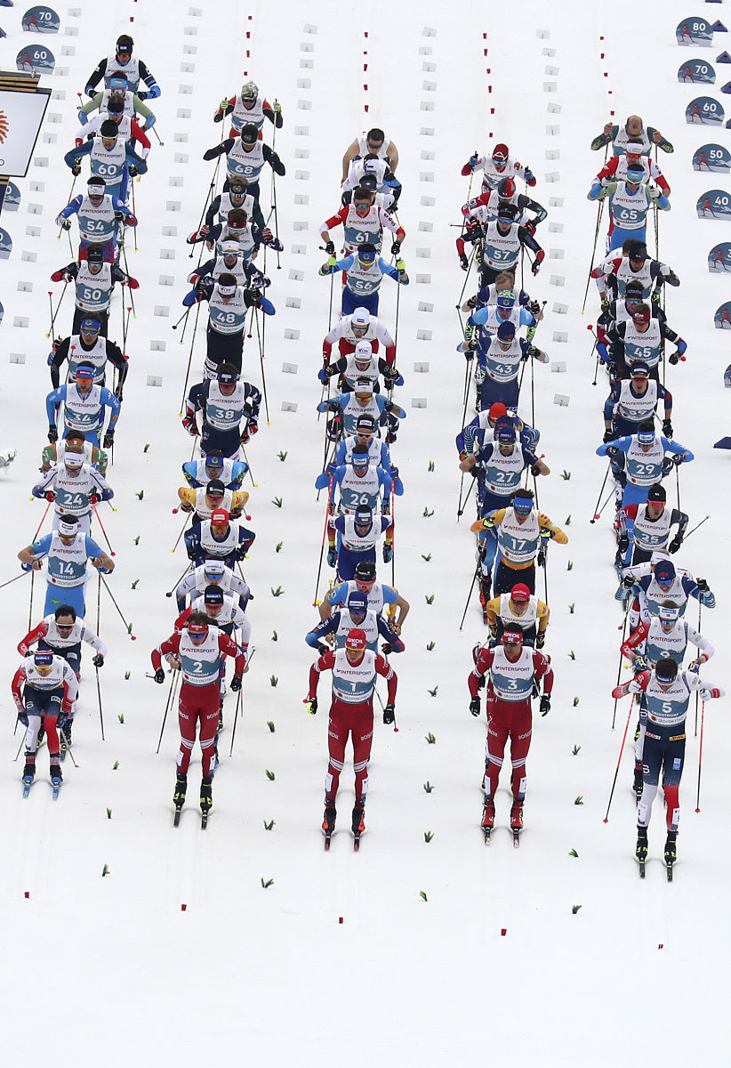 2021年2月27日,德国,2021北欧滑雪世界锦标赛奥伯斯多夫站2月27日赛况