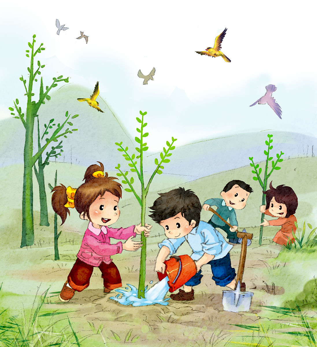 4月主题活动推荐：清明祭扫、植树节、文化交流、运动会和艺术节