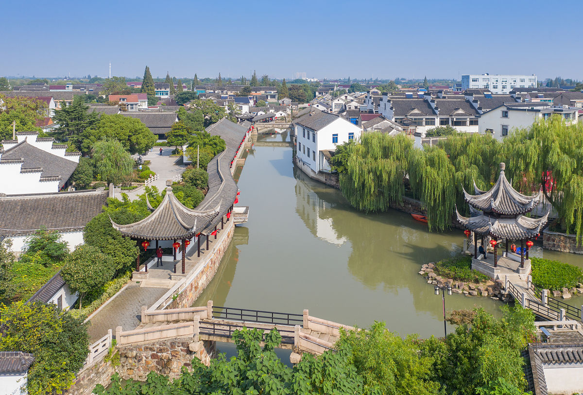 2020年10月17日,江苏省无锡市锡山区羊尖镇严家桥古村.