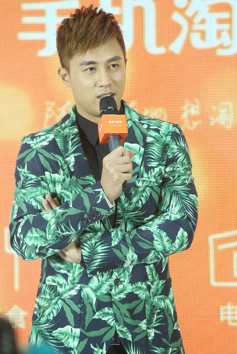 2014年3月8日,北京,杜淳为手机淘宝做代言.杜淳