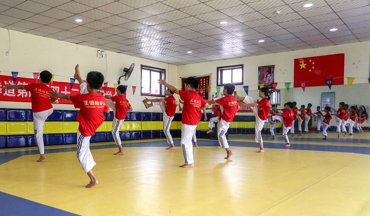 郓城宋江武术学校招生专业介绍：散打、太极拳、跆拳道、少儿武术