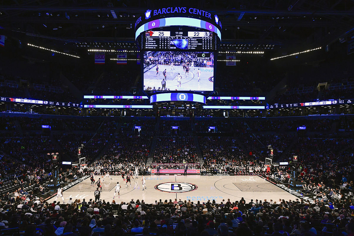 2020年3月8日,美国,19/20nba常规赛,芝加哥公牛107-110布鲁克林篮网.n