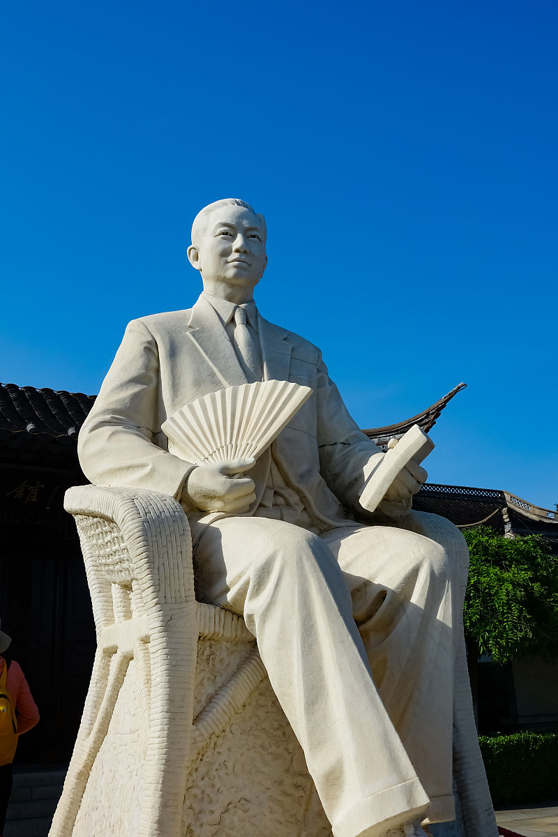 2021年5月2日,江苏泰州,梅兰芳纪念馆.