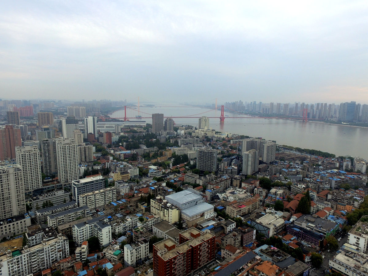 2019年9月1日,武汉市,长江两岸风景秀美.