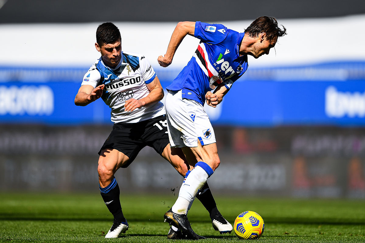 2021年2月28日,意大利,20/21意甲第24轮,桑普多利亚0-2亚特兰大.genoa