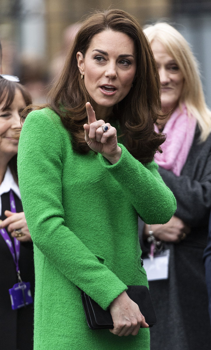 当地时间2019年2月4日,恩菲尔德,凯特王妃(duchess of cambridge)现身