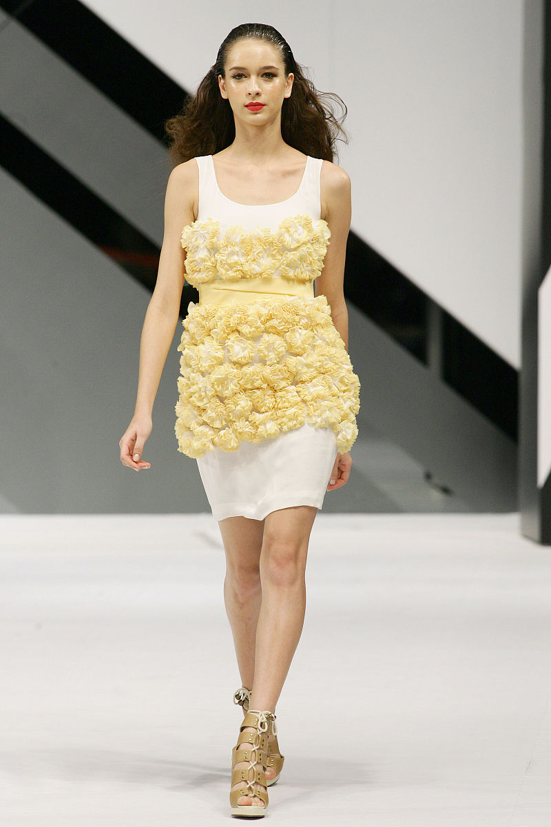 2010年1月19日讯,香港,2010香港时装周(秋冬).moiselle品牌秀场.a mod
