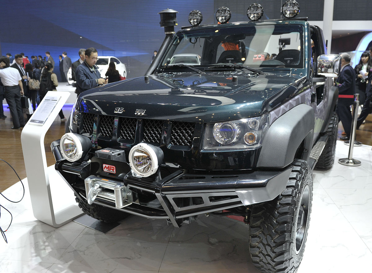 北京40越野车抖音短视频标题：玩转户外，尽享激情！