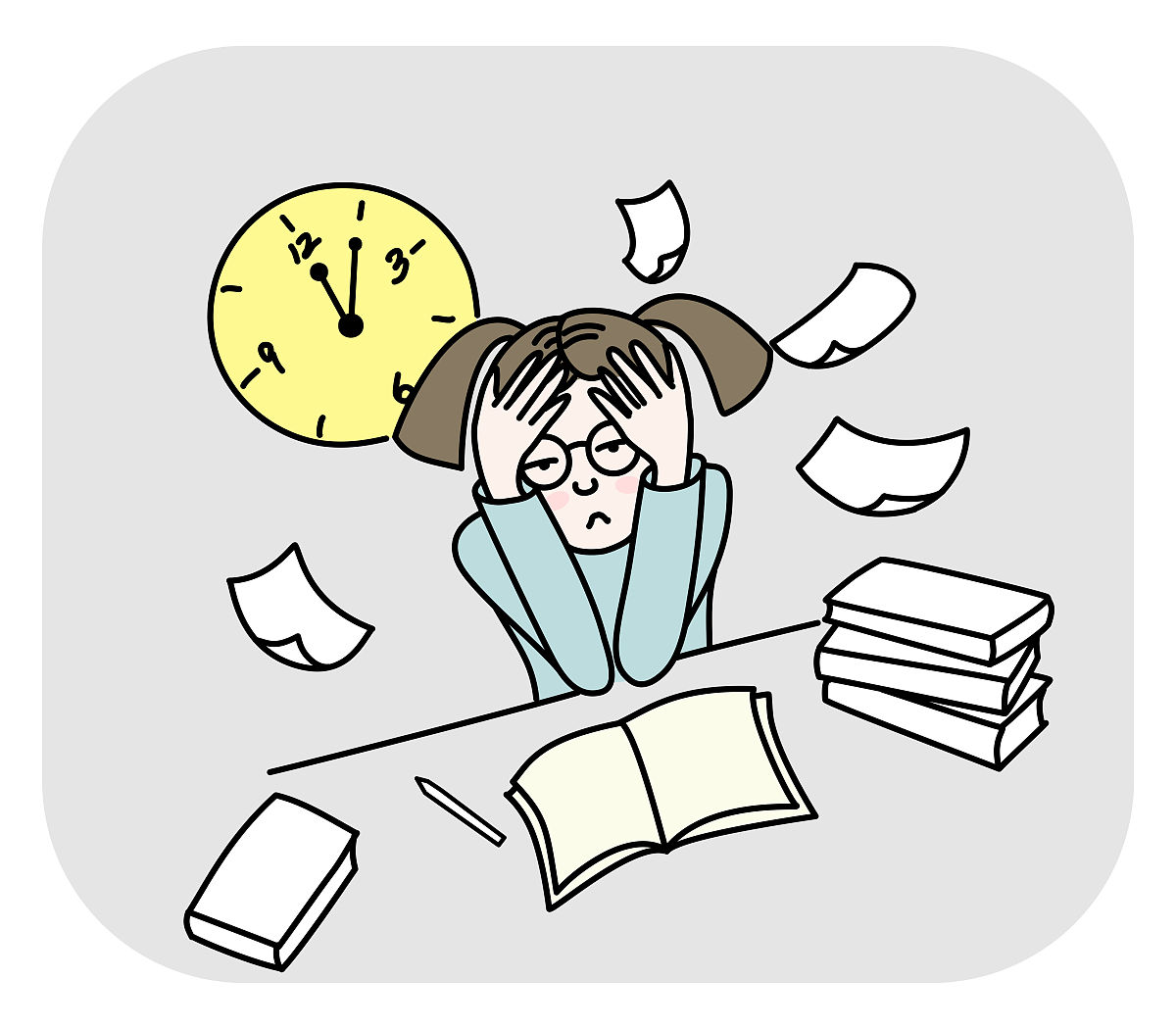 最近心情特别烦躁学习学不好感觉自己好没用对自己的学习成绩感到烦恼。