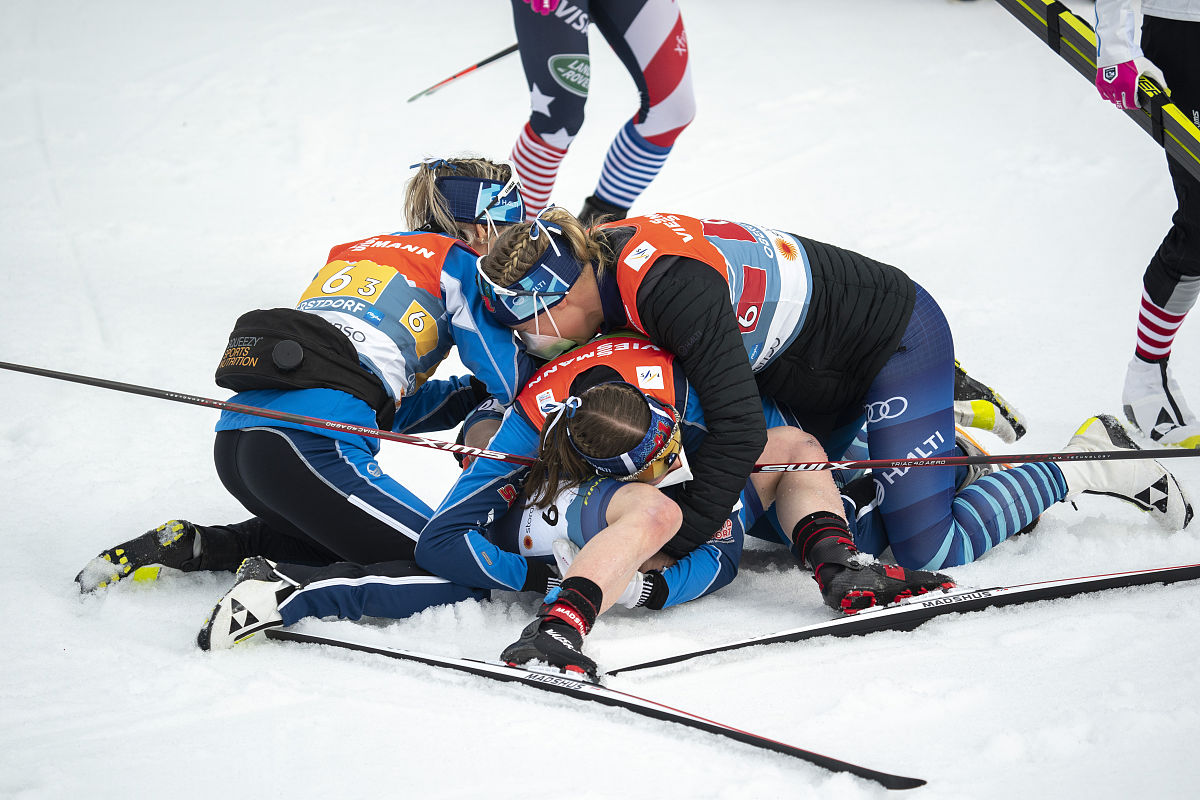 2021年3月4日,德国,2021北欧滑雪世界锦标赛3月4日赛况.oberstdorf, g