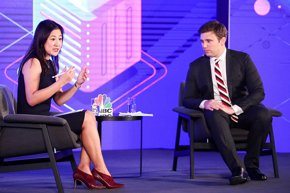 2018年11月28日,广州,cnbc主办的"东西方科技对话(east tech west)"论