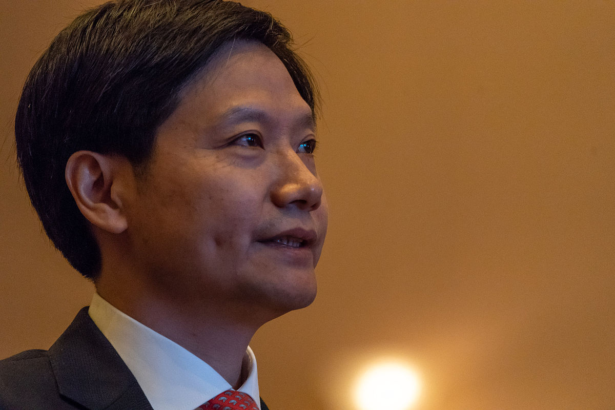 2018年6月23日,香港,小米公司首席执行官雷军主持ipo新闻发布会.小米
