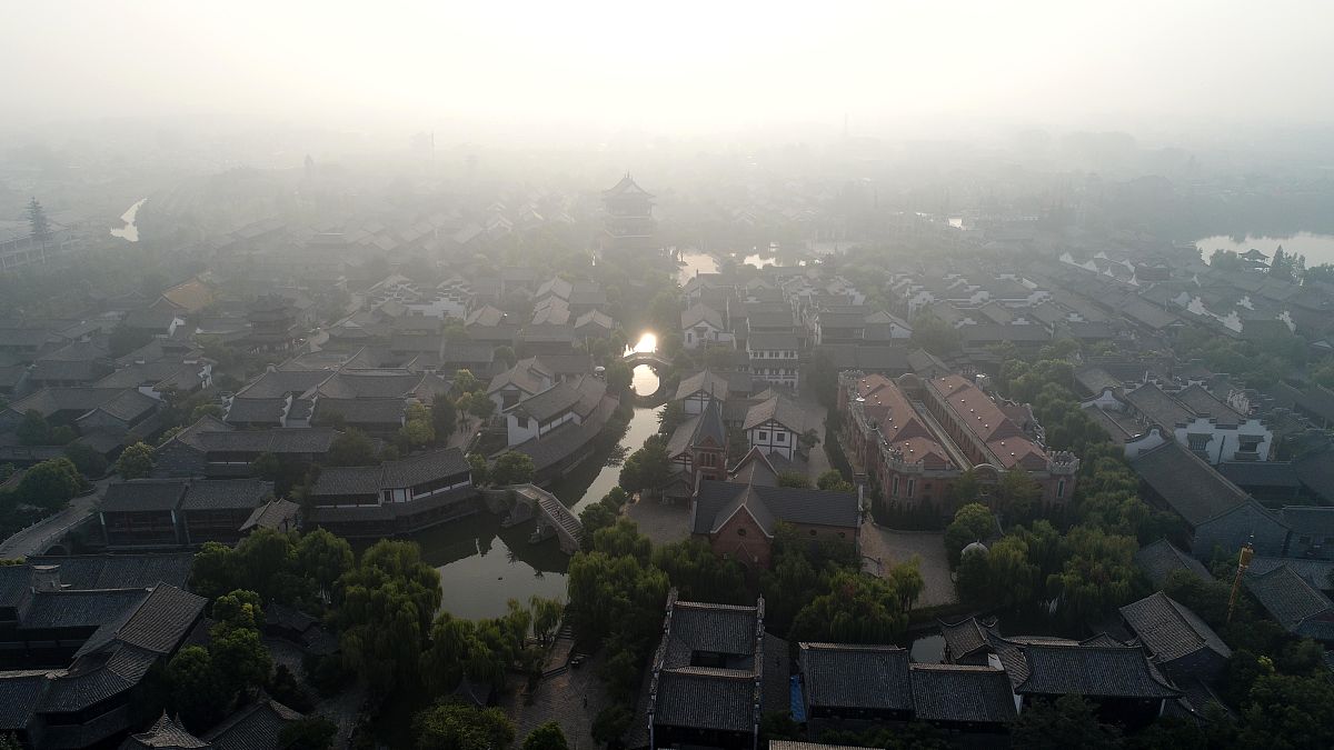 莒县古城微雨：穿越时空的宁静之美