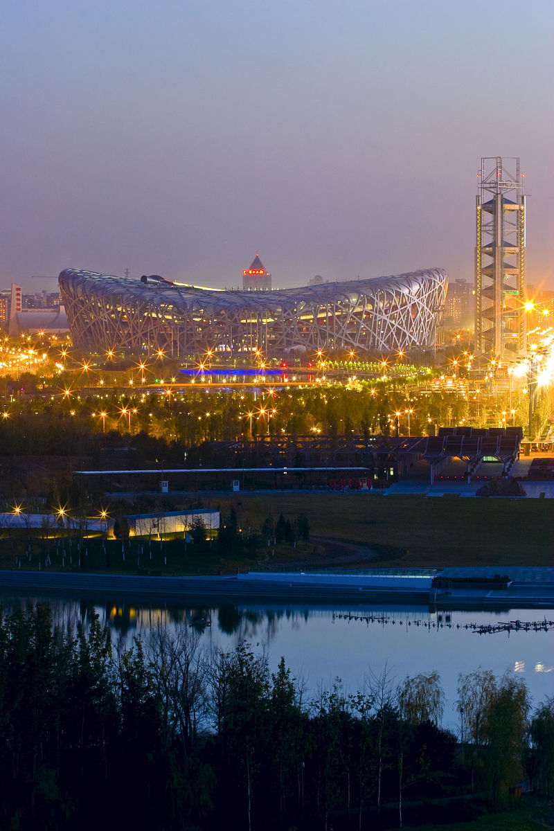 2008年11月,北京奥林匹克森林公园.