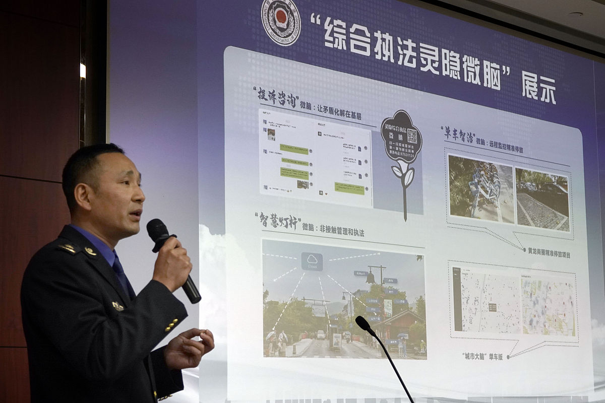 进一步推动行政执法预警研判、联动指挥、法制审核和监督评议。这句话意思不变换一种方式怎么说？