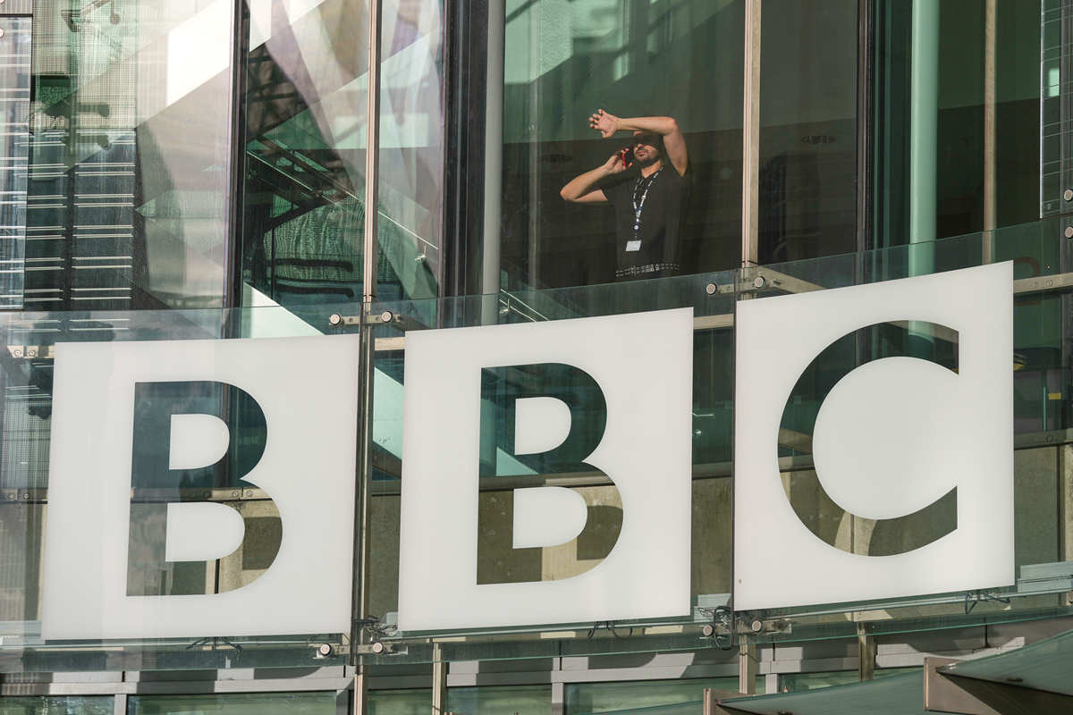 当地时间2025年11月12日,英国伦敦,英国广播公司(bbc)