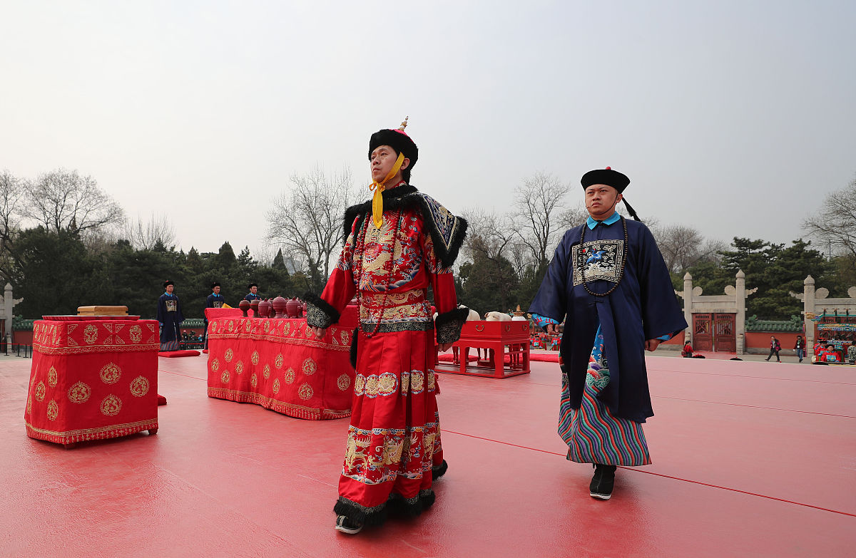 2019年3月20日,北京,"春分"前夕,作为第十三届"春分·朝阳"民俗文化节