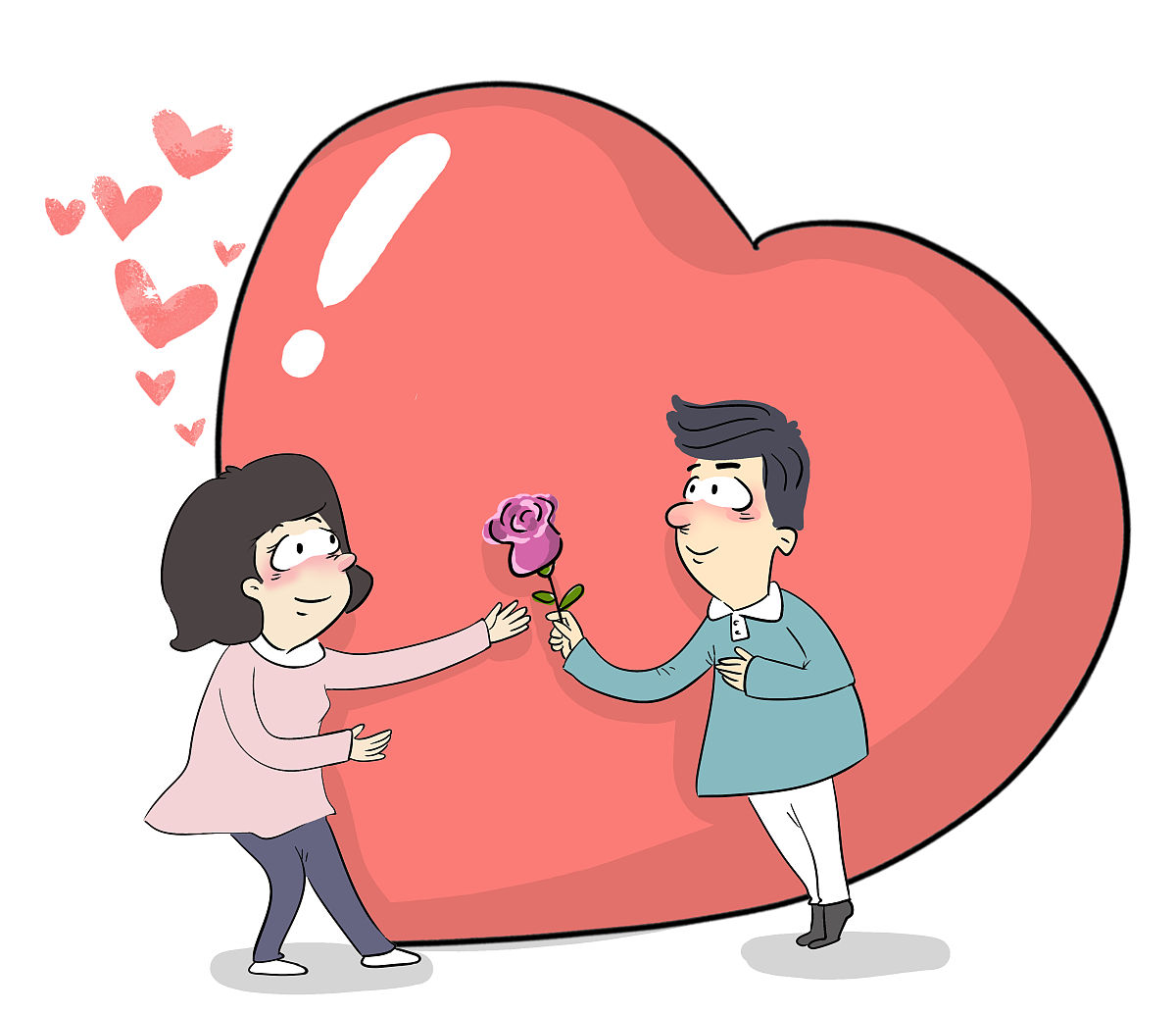 光靠感动是不是无法在一起并一起谈恋爱？