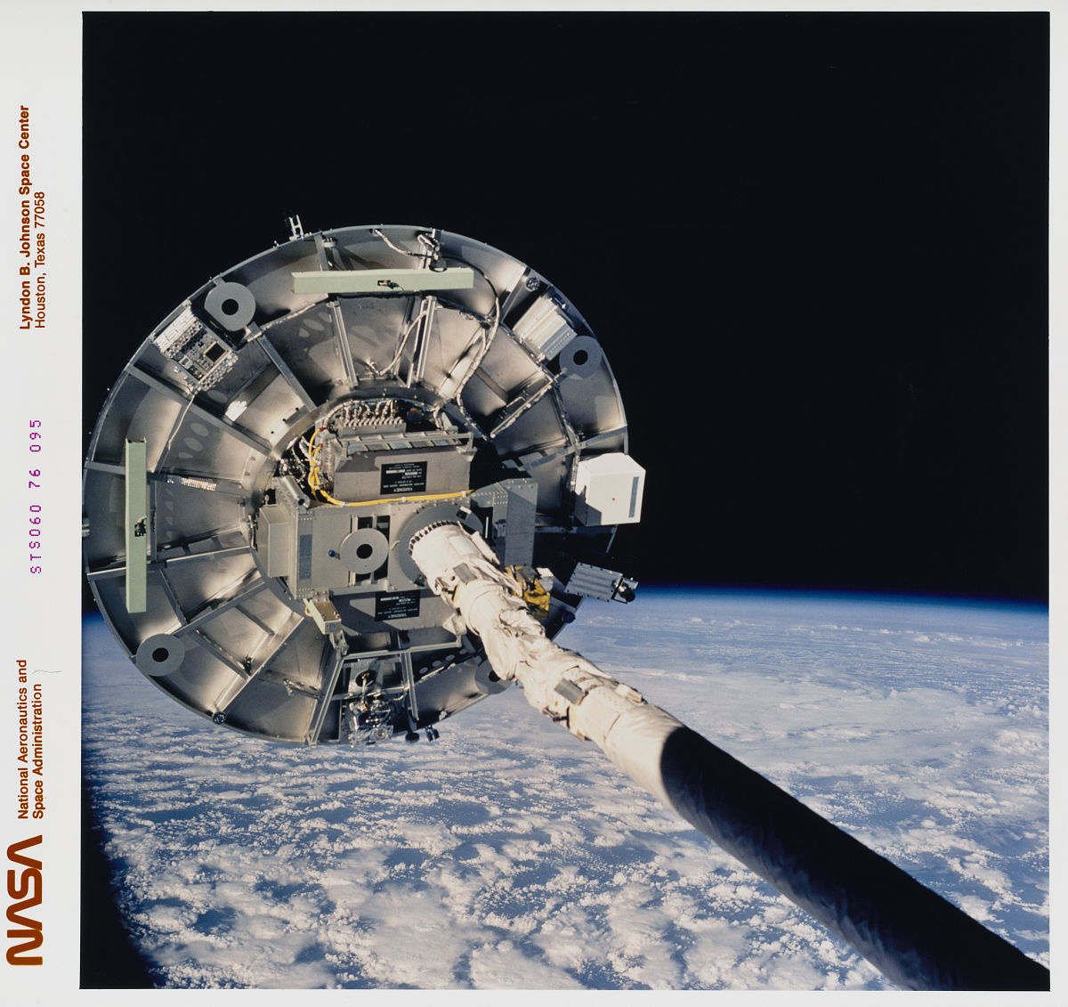 the ram side of the wake shield facility (wsf), an experimental 