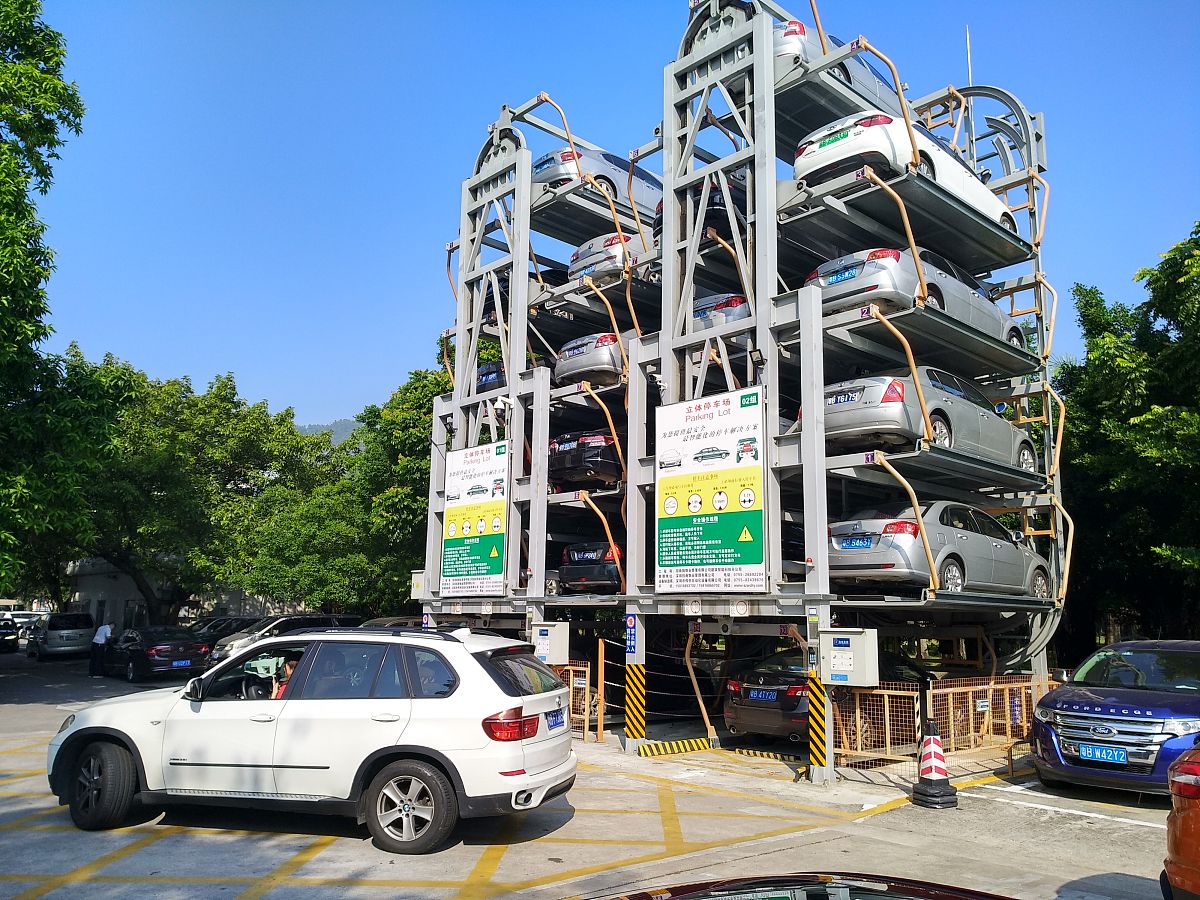 基于PLC立体车库的总体设计方案