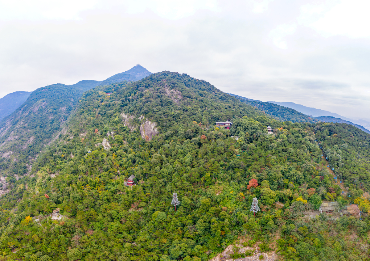 重阳节登福州鼓山图片