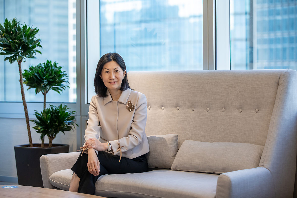 2020年10月9日,港交所上市主管陈翊庭接受采访.bonnie chan, head of 