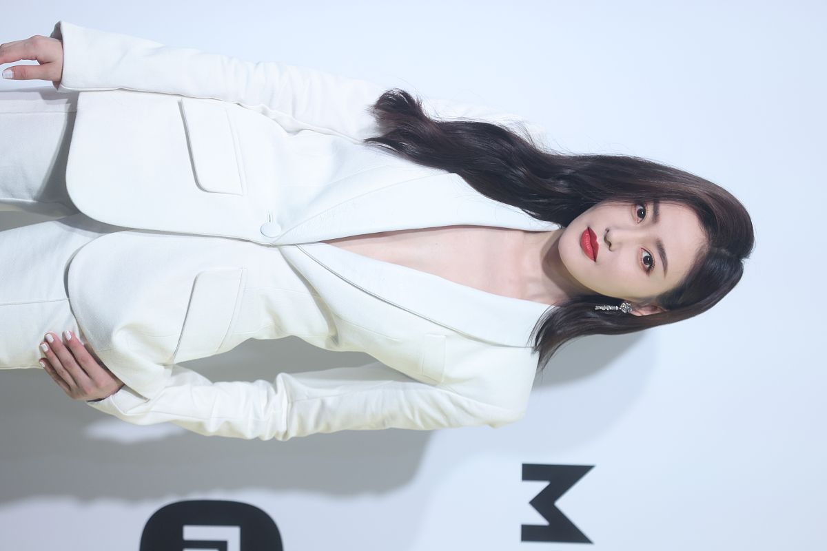 2021年6月2日,上海,2021嘉人女性影响力之夜红毯.张天爱