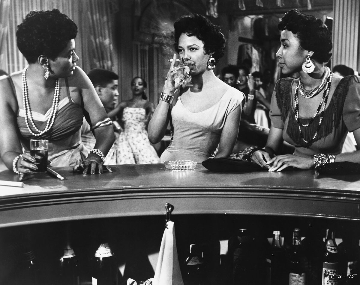 pearl bailey, dorothy dandridge, and diahann carroll in carmen j