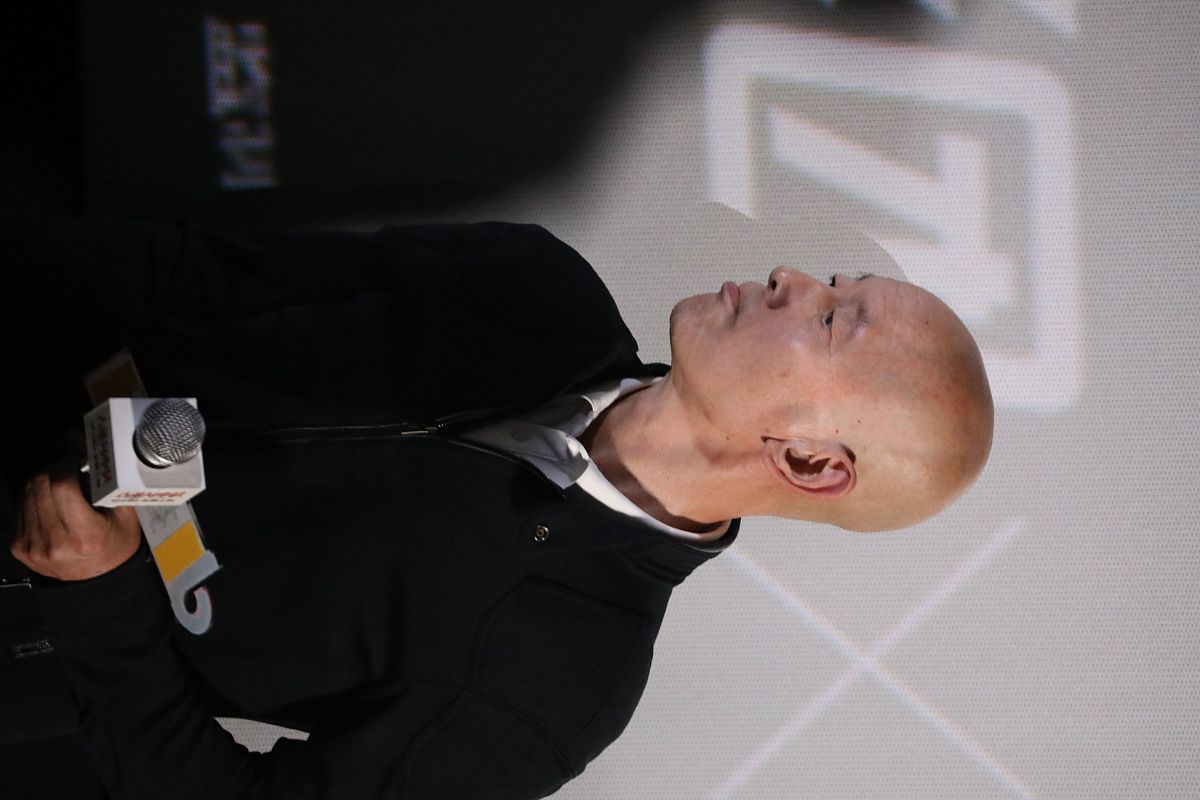 2021年11月28日,北京,电影《古董局中局》首映礼.葛优