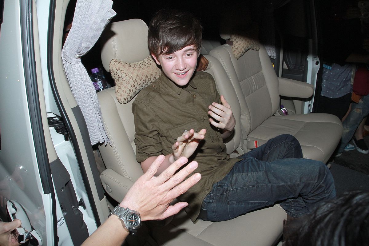 2012年4月28日,香港,天才神童,lady gaga师弟格雷森·蔡斯greyson cha