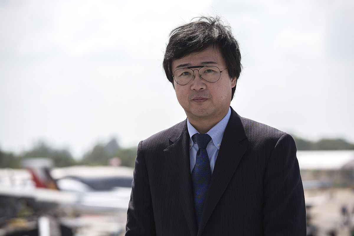 当地时间2018年2月6日,新加坡,本田飞机公司ceo藤野道格出席新加坡航