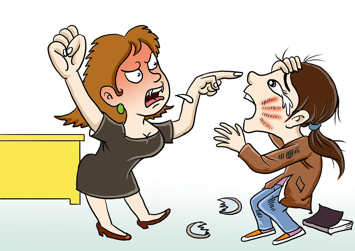 女盆友觉得我好臭他已经打我了