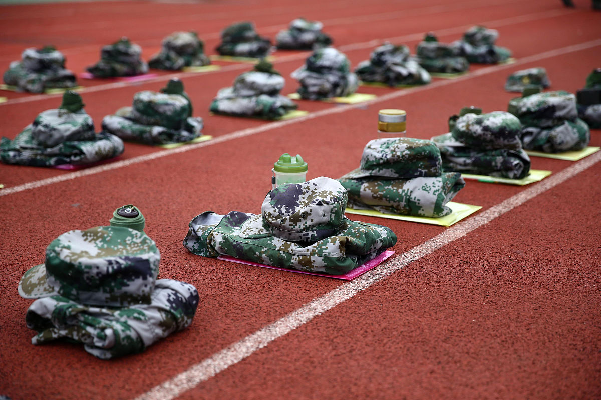 大学生军训第三天军训日记