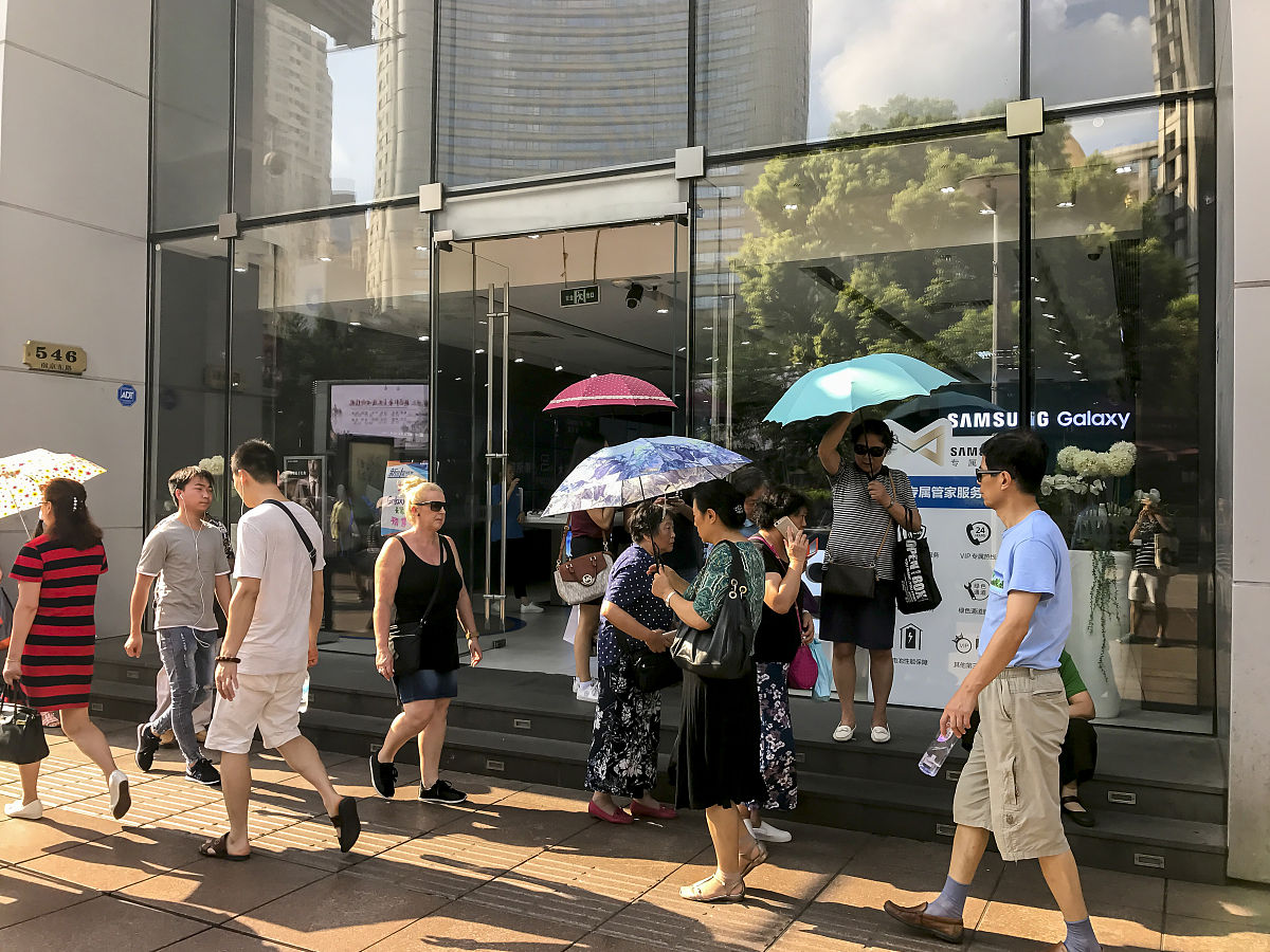 2017年8月24日,上海, 8月23日,三星在美国纽约发布新旗舰galaxy note 