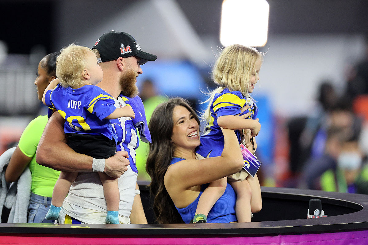 inglewood, california - february 13: cooper kupp #10 of the los 