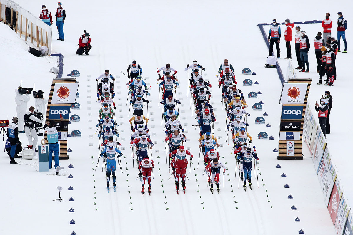 2021年3月7日,德国,2021北欧滑雪世界锦标赛3月7日赛况.bavaria, germ