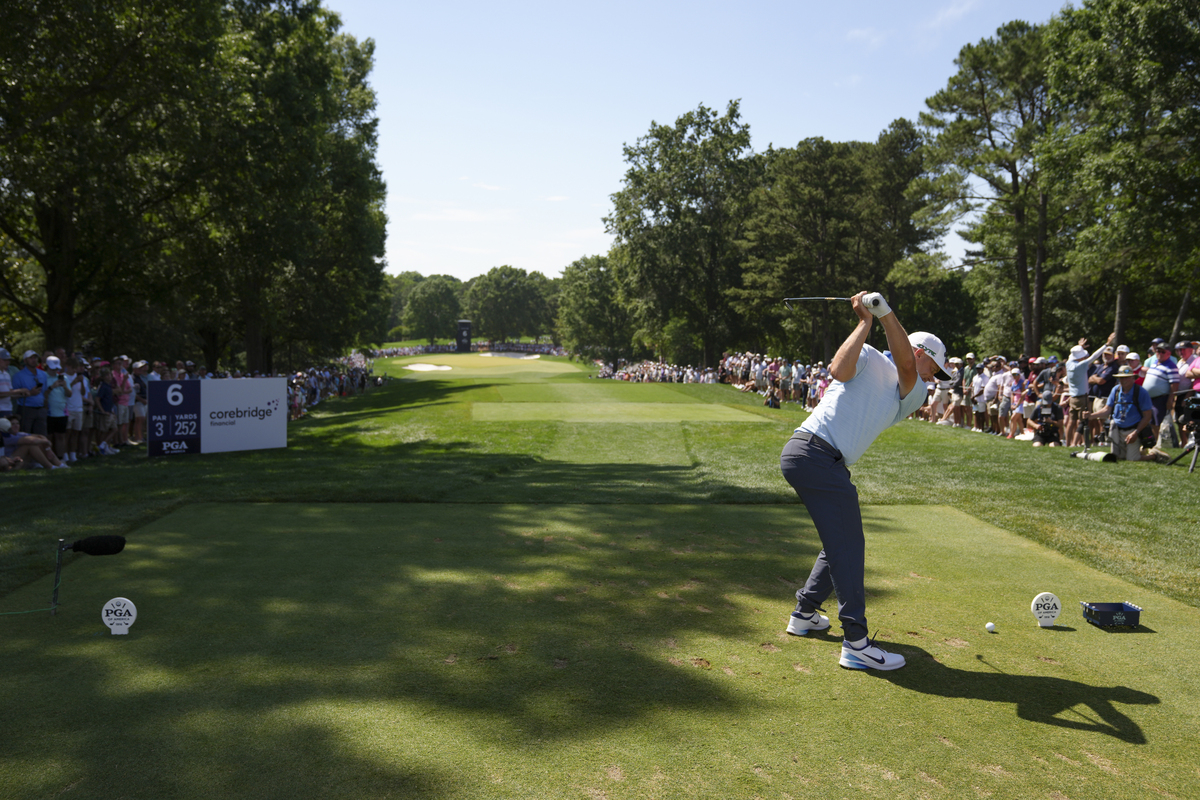 Beginner Golfer Inspired by Friend's Score