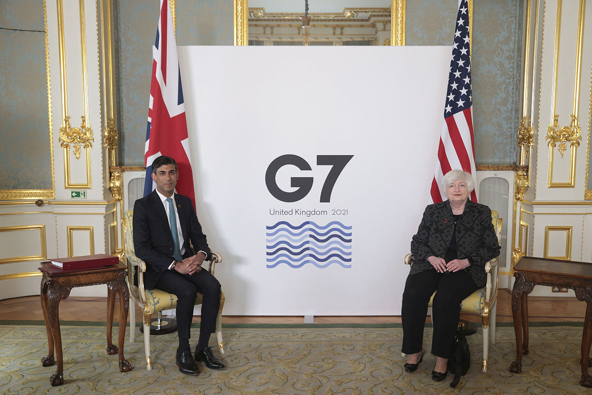 当地时间2021年6月3日,英国牛津,七国集团卫生部长会议于6月3日至4日