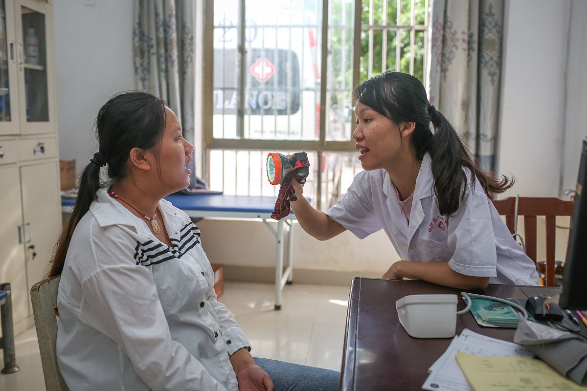 2019年8月13日,位于海南省白沙黎族自治县南开乡卫生院,全科医生潘红