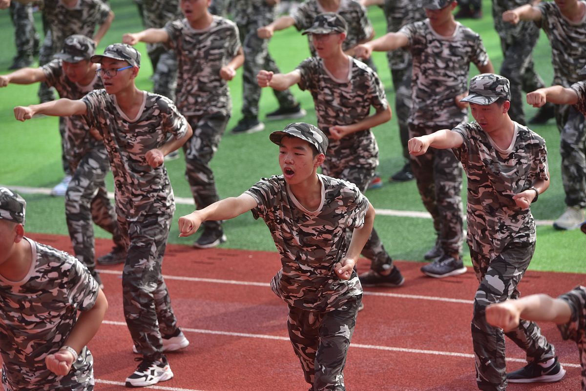 甘甜记忆四川城市技师学院2021级军训的合集