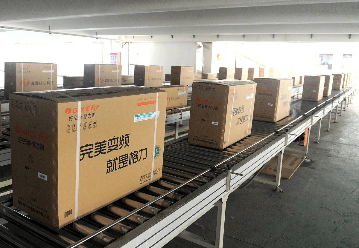 格力一拖六空调显示横线什么意思帮我用200字详细描述