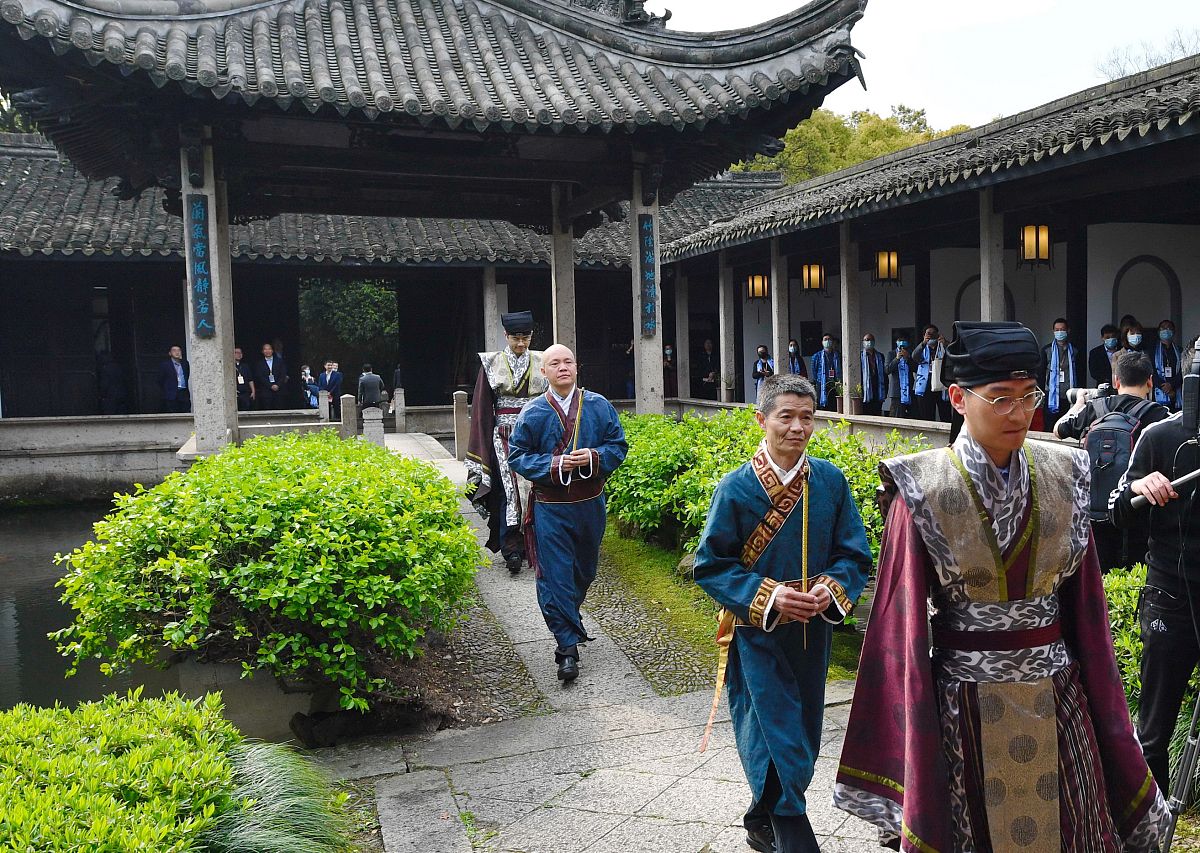 2020年3月26日,以书写春天为主题的第36届兰亭书法节在书法之乡浙江绍