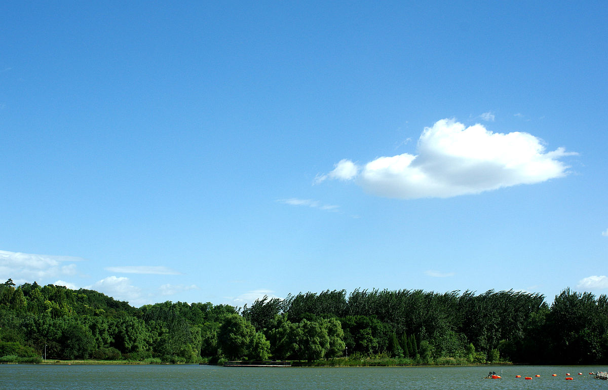 怎么形容特别好看的蓝天白云