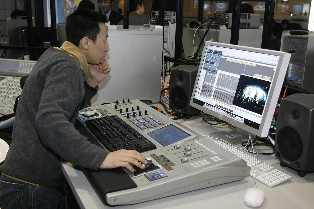 2008年3月23日,中国国际广播电视信息网络展览会,捷成世纪展出的专业