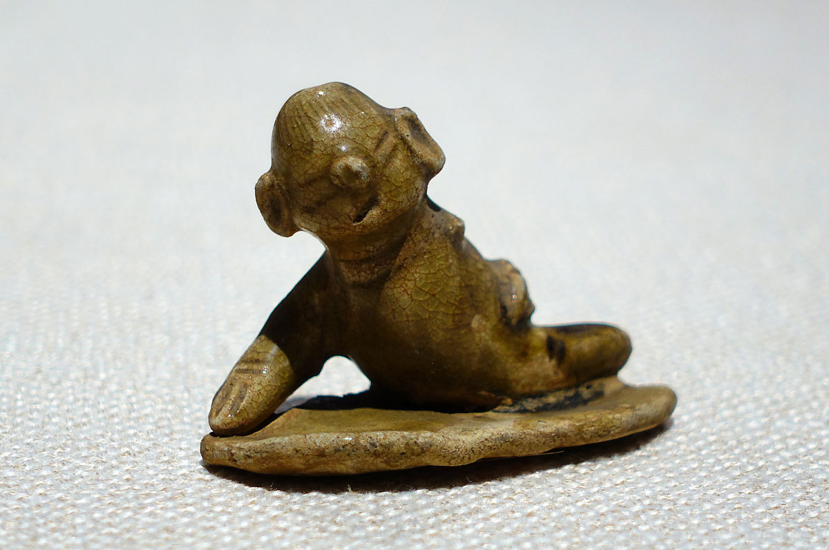2019年05月31日,瓷塑人物俑,唐代长沙窑瓷器特展,长沙博物馆古代文物.